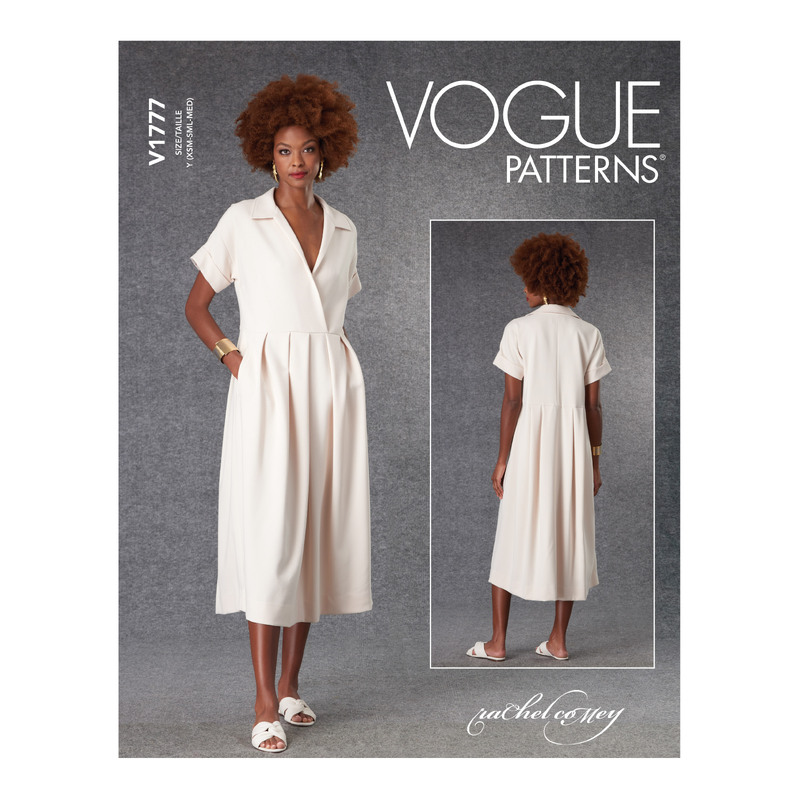 Vogue Sewing Pattern Misses' Dress Rachel Comey 1777y (Sizes XS-S-M)