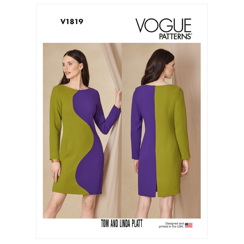 Vogue Sewing Pattern - Misses' Dress 1819B5