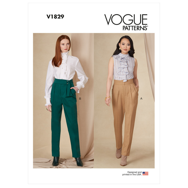 Vogue Sewing Pattern - Misses' and Misses' Petite Pants 1829B5