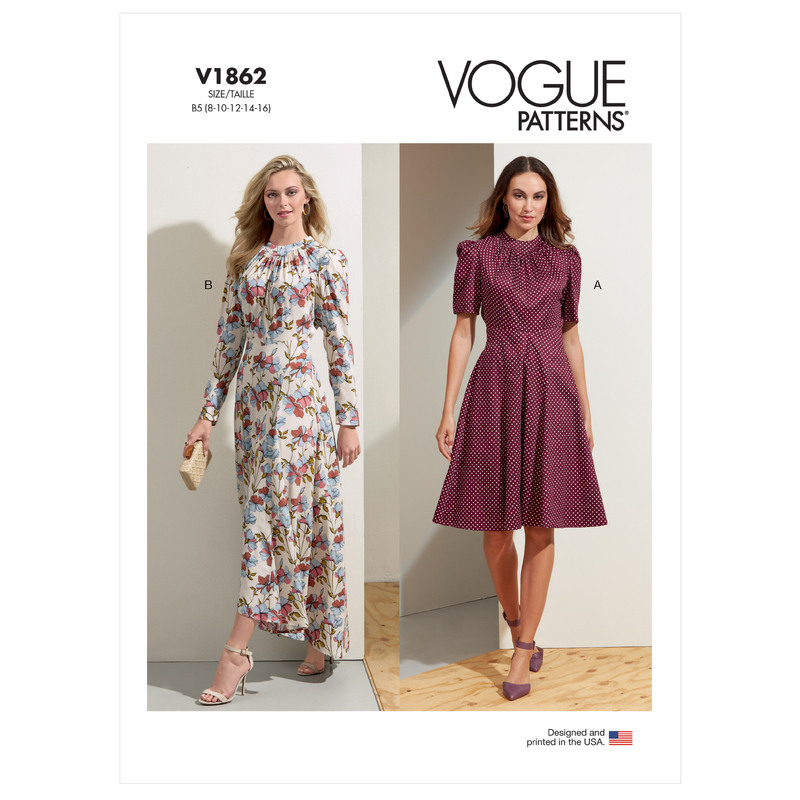 Vogue Sewing Pattern - Misses' Dress 1862B5