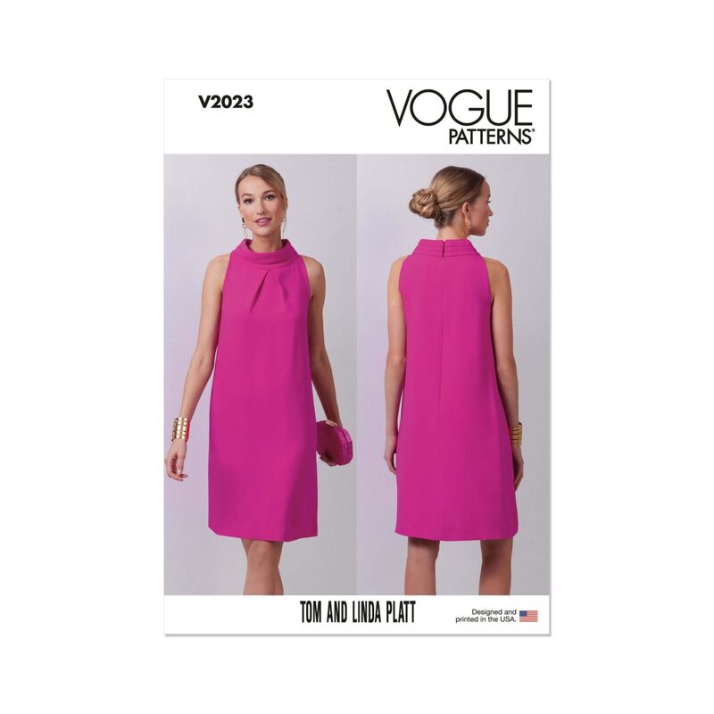 Vogue Patterns V2023d5 Misses’ Dress by Tom and Linda Platt size 4-12