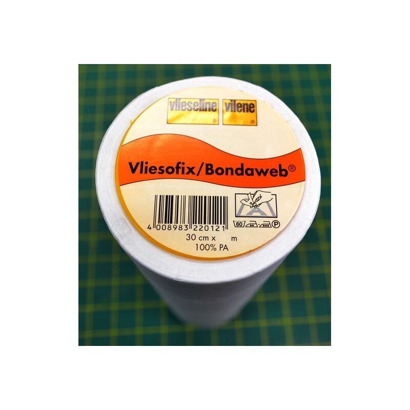 Vilene Vliesofix Bondaweb Double Sided Web Adhesive Paperback 30cm x 1m Applique