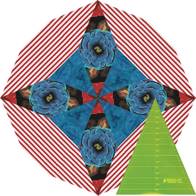 8.5" Kaleidoscope Patchwork Template, VT1005 (8")