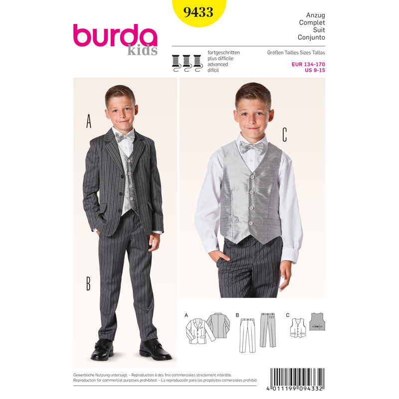 Burda B9433 Burda Style Evening Wear Sewing Pattern Burda Sewing Pattern 9433