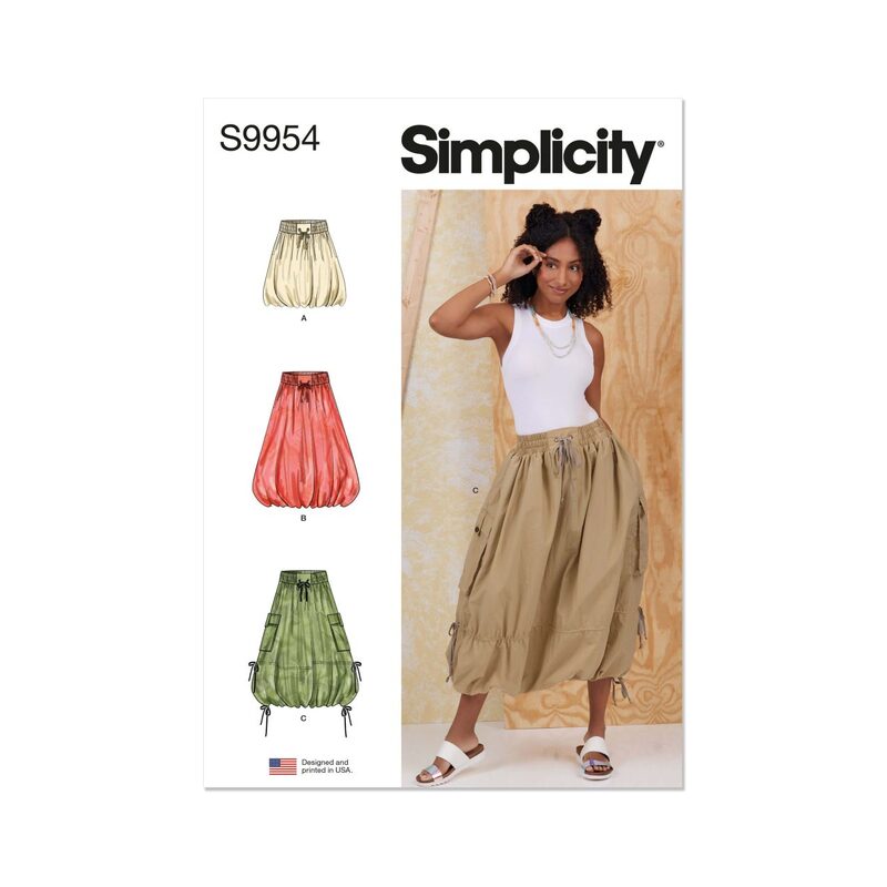 Simplicity Sewing Pattern S9954h5 Misses’ Skirts size 6-14